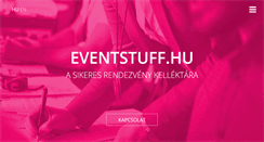 Desktop Screenshot of eventstuff.hu