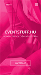 Mobile Screenshot of eventstuff.hu